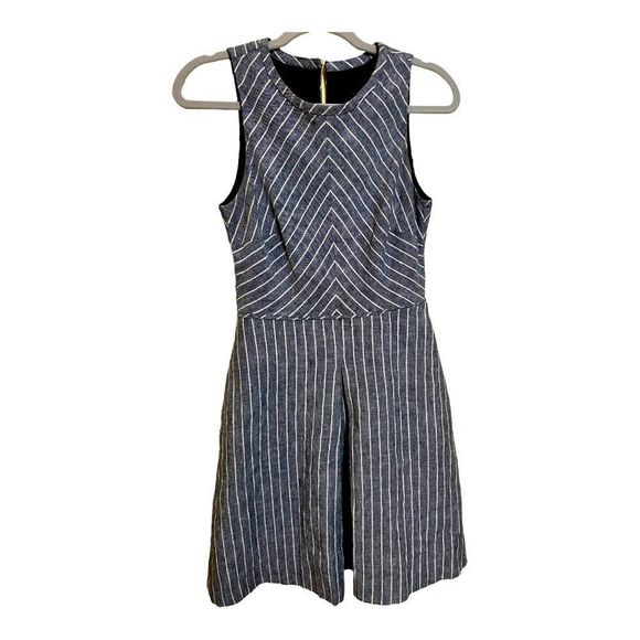 J. Crew Chevron Striped Dress - Picture 1 of 3